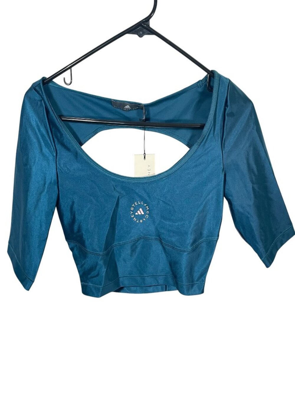 Adidas by Stella McCartney Crop Top Womens XS Tech Mineral New NWT